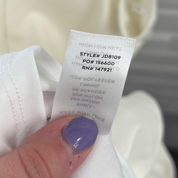 Lulus Women’s Large Sealed With a Kiss White Ruffled Bodycon Dress - Picture 14 of 14